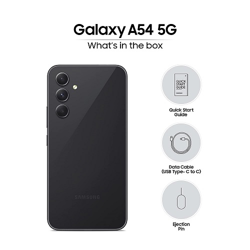  SAMSUNG Galaxy A54 5G + 4G LTE (256GB + 8GB) Unlocked