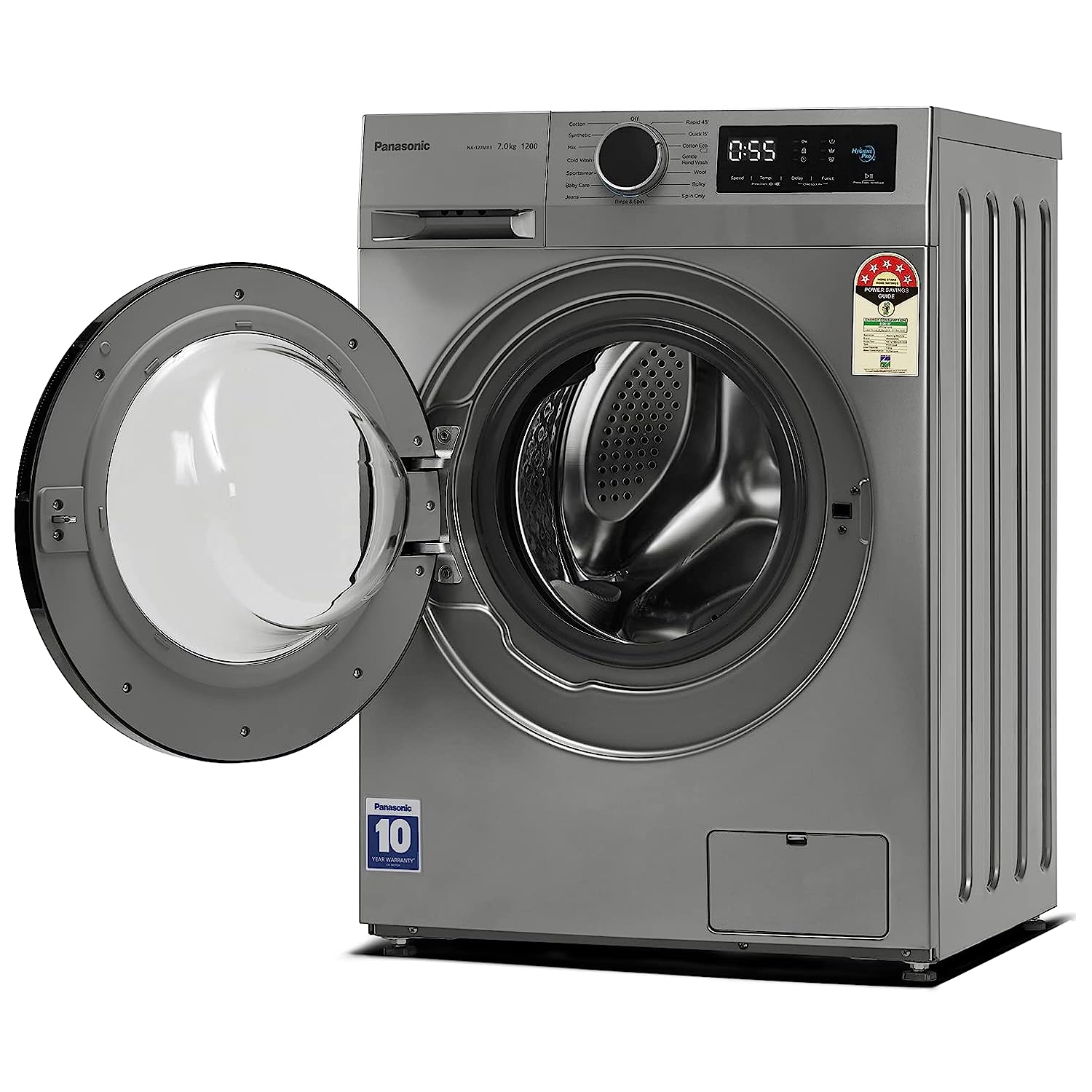 panasonic built in heater washing machine