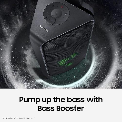 Speaker, High Khosla Water - (Black) Bi-Directional Power Samsung Bluetooth Multi-Connection, Floor Electronics Sound, Resistant, Tower USB Party Sound Standing {MX-T50/XL) Playback Lights, Audio, Music