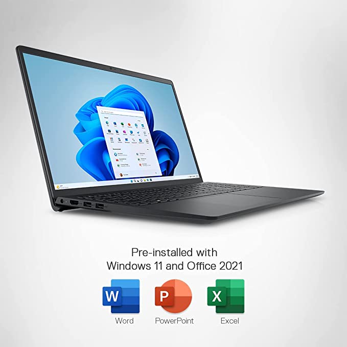 Dell Inspiron 15-inch Laptop | Windows 11 and MS Office 2021