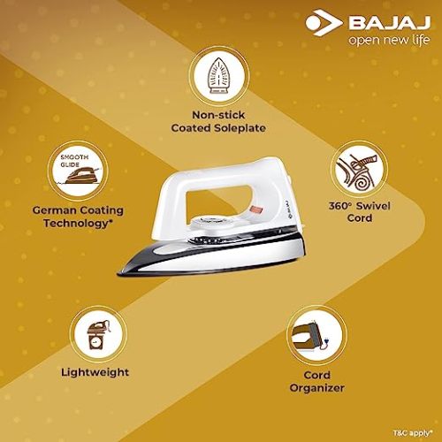 Bajaj new popular 750 deals dry iron