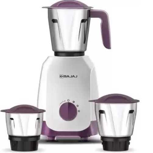 Bajaj Easy Mixer Grinder 500 W, 3 Jar, Mixer Grinders, Food Preparation