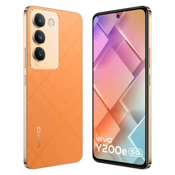 Vivo Y200e 5G (Saffron Delight, 6GB RAM, 128GB Storage) - Khosla ...